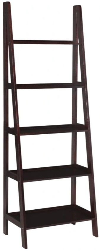 Linon Rossland Espresso Bookshelf-0