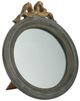 A & B Home Gold/Slate Grey Mirror -0