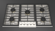 Fulgor Milano Sofia 36" Stainless Steel Professional Gas Cooktop-1