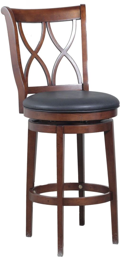 Powell® Carmen Black/Brown Bar Stool-0
