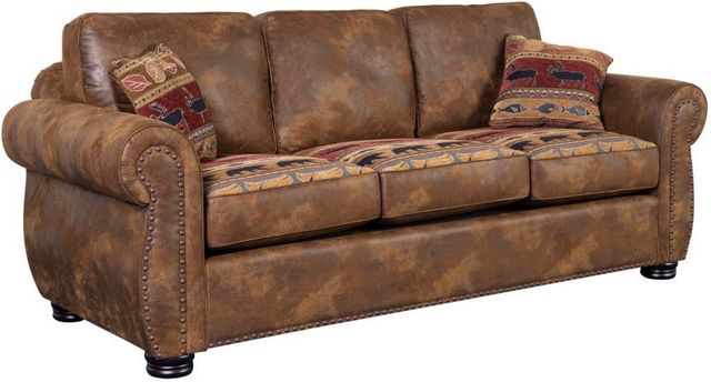Porter International Designs Hunter Brown Sofa-0