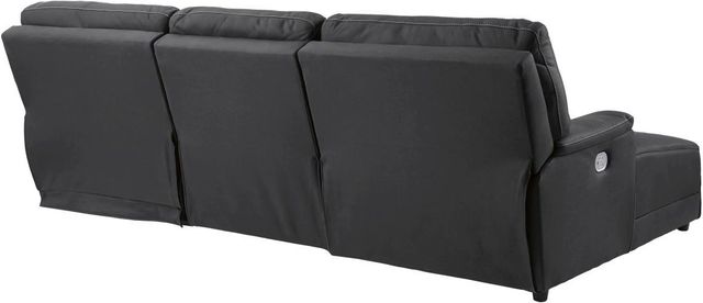 Signature Design by Ashley® Henefer 3-Piece Midnight Power Reclining Left-Arm Facing Sectional and Chaise-1