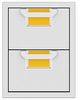 Aspire By Hestan® AEDR Series 16" Sol Double Drawers-0