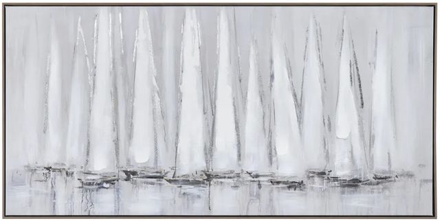 Crestview Collection Sails In The Mist Wall Art-0
