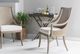 Century® Paragon Flax/Morel Gray Dining Arm Chair-2