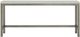 Universal Explore Home™ Oasis Antique Nickel/Nomad Snow Console with Stools-4