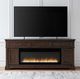 Liberty Furniture Arden Road Satin Cherry 84" Fireplace TV Console with Firebox Insert-1