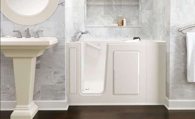 American Standard as Walk in Tubs Linen 48" x 28" Gel Wit Lh Air-3