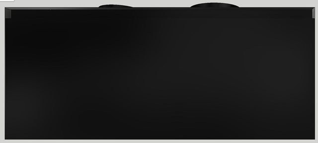 Vent-A-Hood® 48" Black Wall Hood-3