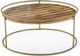 VIG Furniture Modrest Brown/Gold Coffee Table-1
