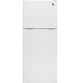GE® Series 24" 11.6 Cu. Ft. White Top Freezer Refrigerator-0