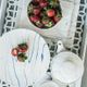 A & B Home Blue/White Artist Fare Bowl-2