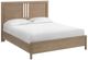 Whittier Wood® Furniture Bailey Almond California King Panel Bed-0