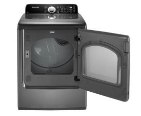 Samsung 7.3 Cu. Ft. Stainless Platinum Front Load Electric Dryer-1