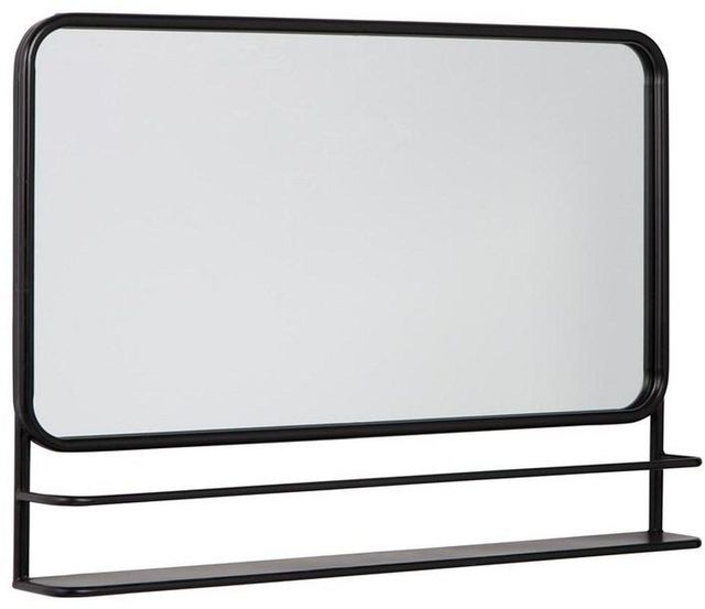 Signature Design by Ashley® Ebba Black Accent Mirror-1