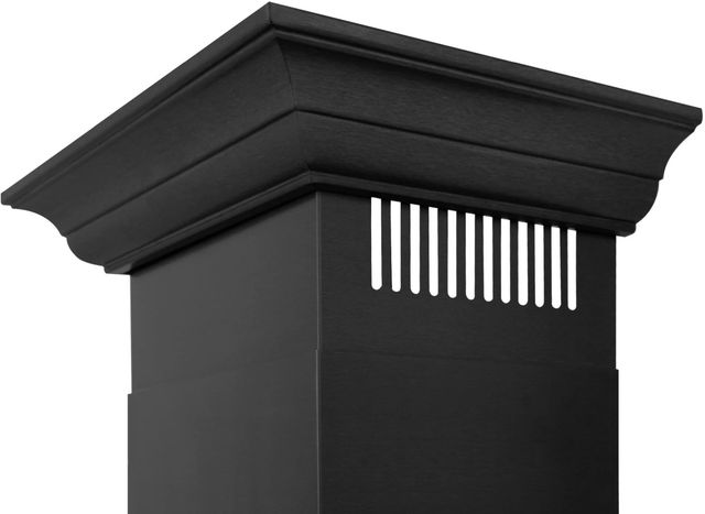ZLINE 48" Black Stainless Steel Wall Mounted Range Hood-3