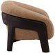 Dovetail Furniture Eris Brown/Dark Brown Occasional Chair-2