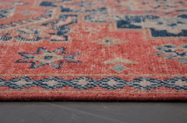 Renwil® Turkmen Red Multi 5' X 8' Area Rug-1