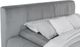 Coaster® Wilshire Gray California King Upholstered Panel Bed-3