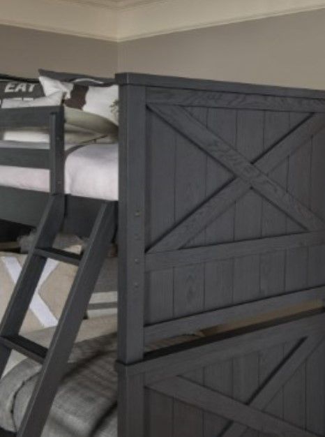 Legacy Classic Flatiron Midnight Youth Twin Over Twin Bunk Bed-3