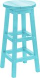 C.R. Plastic Generation Line Aqua 30" Bar Stool-0