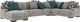 Ashley® Bardarson 4-Piece Silver Left-Arm Facing Loveseat Sectional and Chaise-0