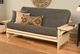 Kodiak Furniture Phoenix Marmont Thunder/Antique White Full Futon with Mattress-4