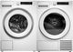 ASKO 5 Series White Front Load Washer & Ventless Electric Dryer Laundry Pair-0