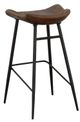 Fairfield® Nico Brown/Matte Black Bar Stool-0