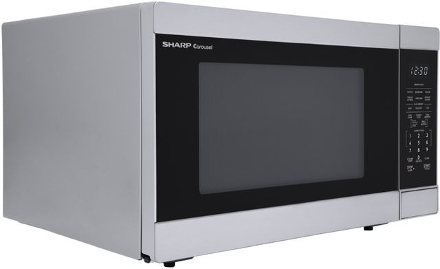 Sharp® 1.6 Cu. Ft. Stainless Steel Countertop Microwave-1