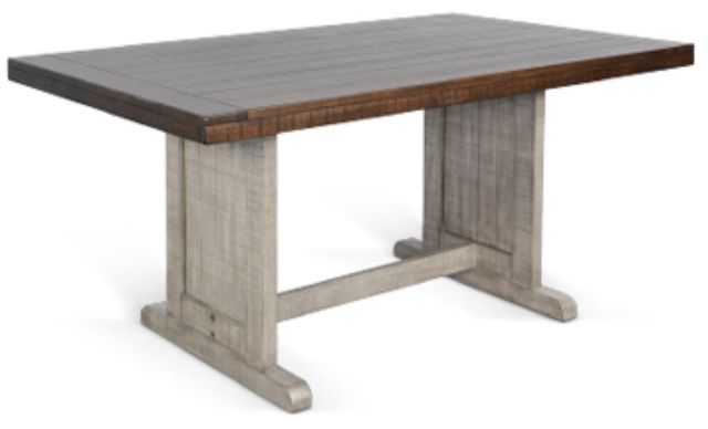 Sunny Designs™ Homestead Hills Alpine Grey/Tobacco Leaf Breakfast Nook Set-3