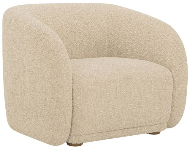 Moe's Home Collection Faye Beige Accent Chair-0
