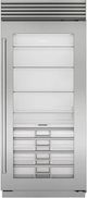 Sub-Zero® Classic Series 22.9 Cu. Ft. Stainless Steel Built In Column Refrigerator-0