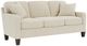 Flexsteel® Moxy White Shell Sofa with Straight Track Arms-0