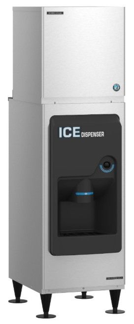 Hoshizaki Crescent® Cuber 22" 449 lb. Stainless Steel Water-Cooled Modular Ice Maker-2