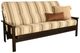 Kodiak Furniture Monterey Parma Gray/Espresso Full Futon with Mattress-0