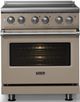 Viking® 5 Series 30" Nantucket Pro Style Electric Range with Polished Chrome Trim-4