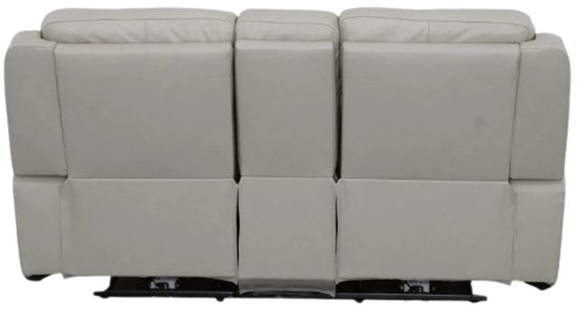 Flexsteel® Barnett Timber Power Reclining Loveseat with Console, Power Headrests and Lumbar-2