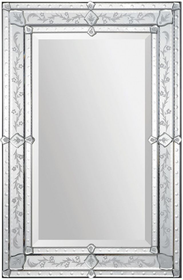 Renwil® Vincenzo All Glass Wall Mirror-0
