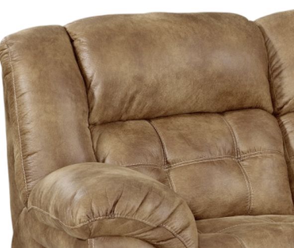 HomeStretch Frontier Almond Power Reclining Sofa-1