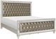 Mazin Furniture Juliette Champagne King Panel Bed-0