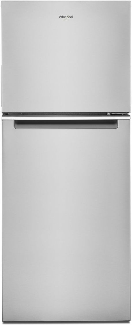 Whirlpool® 24" 11.6 Cu. Ft. Fingerprint-Resistant Stainless Counter Depth Top Freezer Refrigerator-0