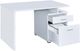 Coaster® Irving White 2-Drawer Office Desk With Cabinet -2