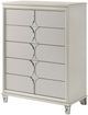 Coaster® Olivia Pearl White Bedroom Chest of Drawers-2