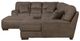 Jackson Furniture Royce 4-Piece Taupe Right Side Facing U-Shape Chaise Sectional-2