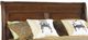 Durham Furniture George Washington Architect Vernon Queen Sleigh Bed With Low Footboard-2