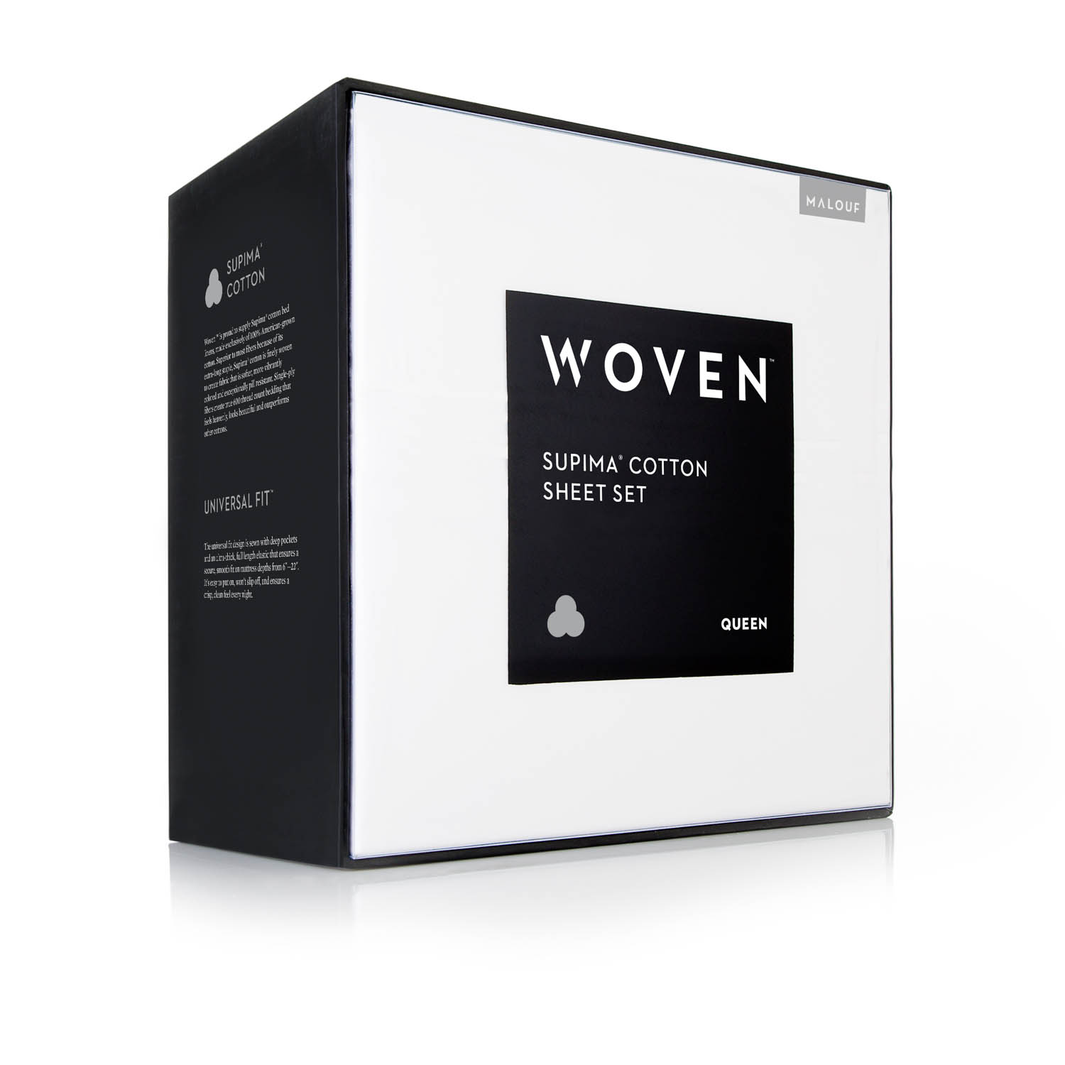 Malouf Woven Supima Pillowcase - Thumbnail 4