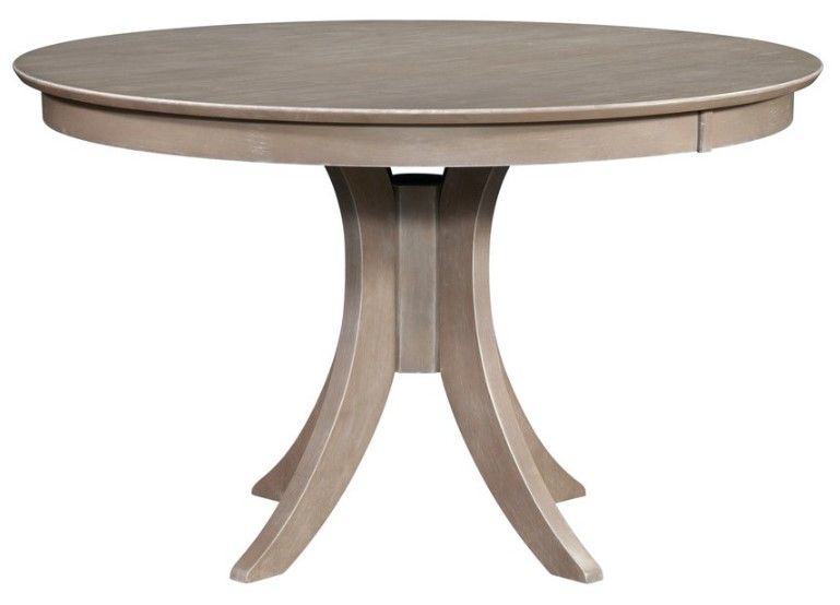 John Thomas Furniture® Cosmopolitan Taupe Gray 30'' Pedestal Dining ...
