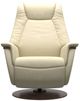 Stressless® by Ekornes® Customizable Max Medium Power Recliner with Moon Wood Base-1