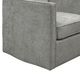 Elements International Hamlin Cement Swivel Chair-4